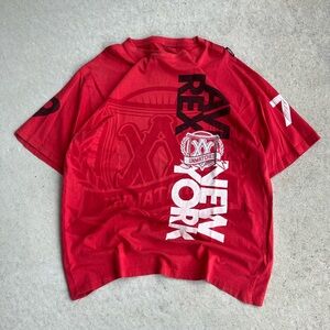 Avirex Red Graphic Short Sleeve Tee